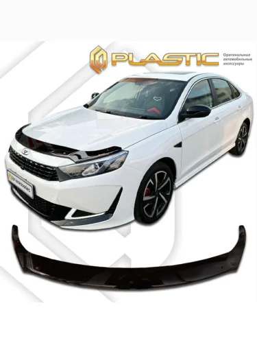 Дефлектор капота Classic черный Kaiyi E5 I поколение, седан 2021 - н.в.