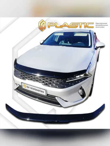 Дефлектор капота Classic черный Kia K5  2019–н.в. 