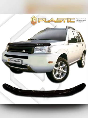 Дефлектор капота Classic черный Land Rover Freelander  1998-2003