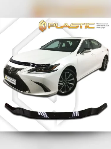 Дефлектор капота Classic черный Lexus ES VII поколение, седан 2018 - 2021