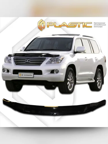 Дефлектор капота Classic черный Lexus LX 570  2008–2015