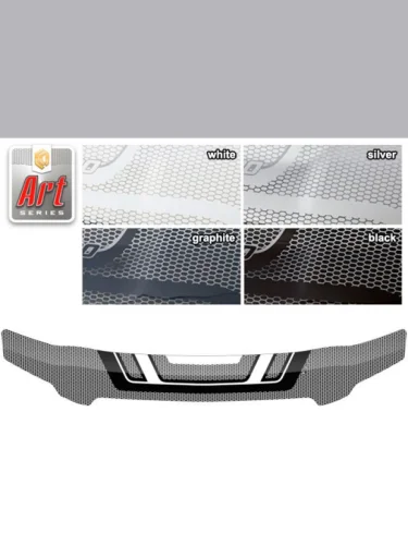 Дефлектор капота Серия Art серебро Toyota Kluger V  1998-2003