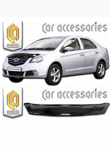 Дефлектор капота Classic черный Lifan Celliya  2014–н.в.