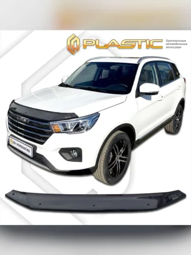 Дефлектор капота Classic черный Lifan X70  2017 - н.в.