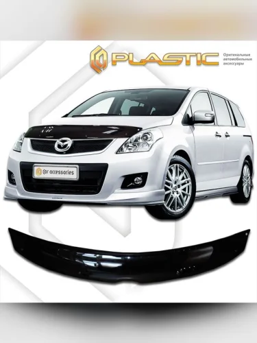 Дефлектор капота Classic черный Mazda MPV  2006