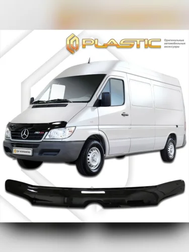 Дефлектор капота Classic черный Mercedes-Benz Sprinter  2000-2006