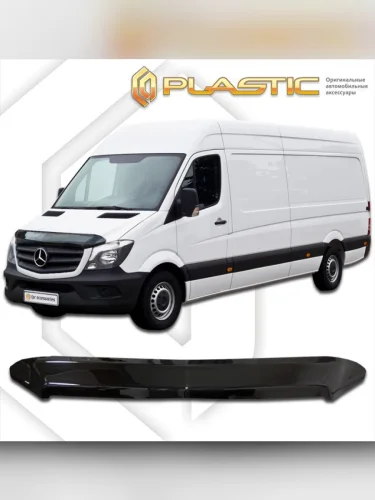 Дефлектор капота Classic черный Mercedes-Benz Sprinter  2014–н.в.