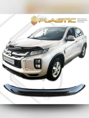 Дефлектор капота Classic черный Mitsubishi ASX  2019-н.в.