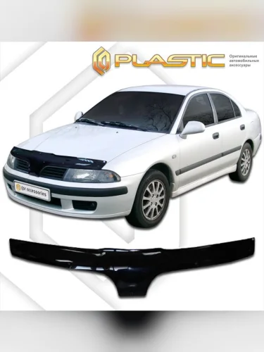 Дефлектор капота Classic черный Mitsubishi Carisma  1999