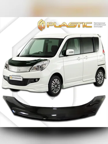 Дефлектор капота Classic черный Mitsubishi Delica D:2  2011–2015