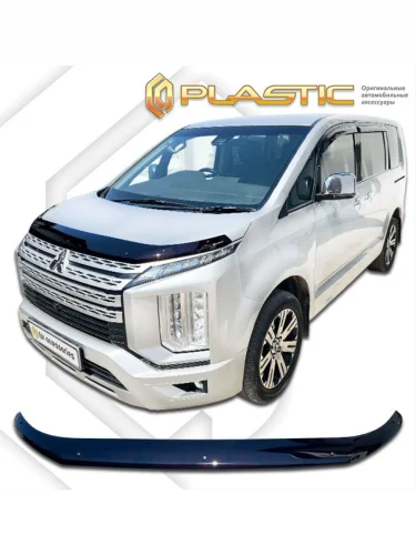 Дефлектор капота Classic черный Mitsubishi Delica D:5 I поколение, минивэн  2018 - н.в.