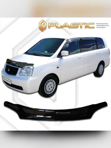 Дефлектор капота Classic черный Mitsubishi Dion  1999–2002