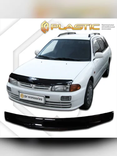 Дефлектор капота Classic черный Mitsubishi Libero  1999