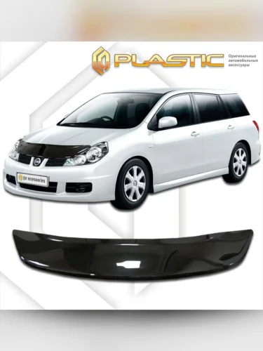 Дефлектор капота Classic черный Nissan AD  2006–2016