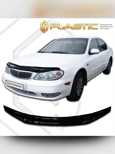 Дефлектор капота Classic черный Nissan Cefiro  1998-2003