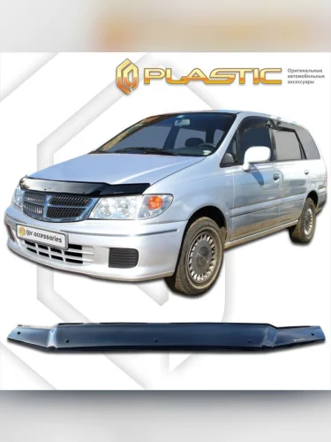 Дефлектор капота Classic черный Nissan Presage  1998-2001