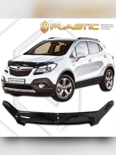 Дефлектор капота Classic черный Opel Mokka  2012–н.в.