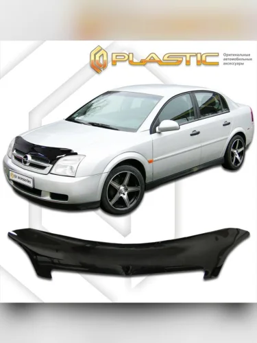 Дефлектор капота Classic черный Opel Vectra  2002–2005