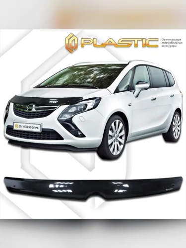 Дефлектор капота Classic черный Opel Zafira Tourer 2011–2016