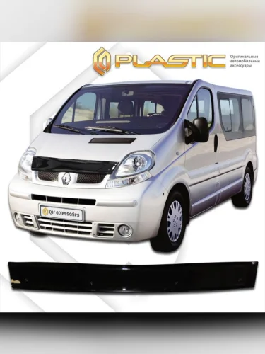 Дефлектор капота Classic черный Renault Trafic  2001