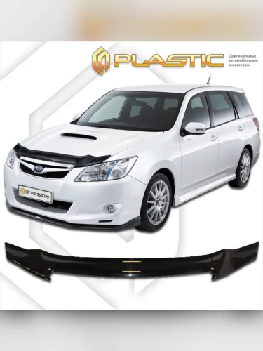 Дефлектор капота Classic черный Subaru Exiga  2008-–н.в.