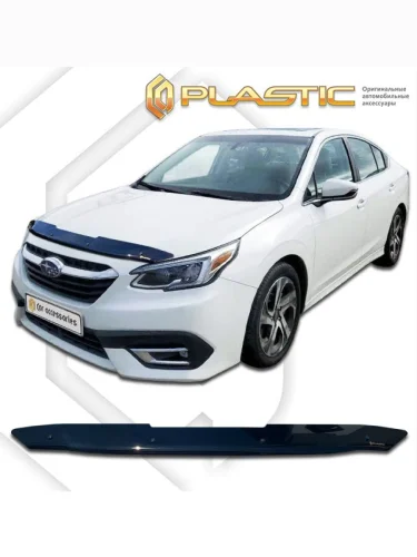 Дефлектор капота Classic черный Subaru Legacy VII поколение, седан 2019 - 2022