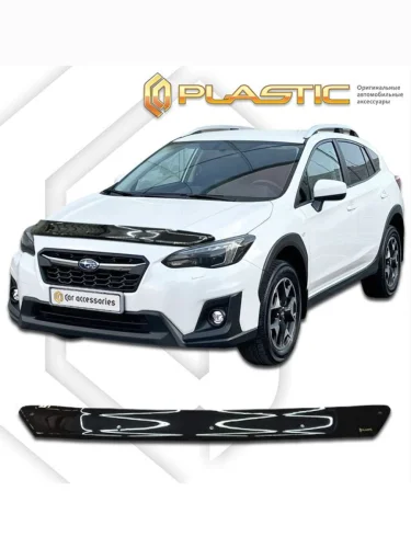 Дефлектор капота Classic черный Subaru XV II поколение, II поколение рест., джип/suv 5 дв. 2017– 2022
