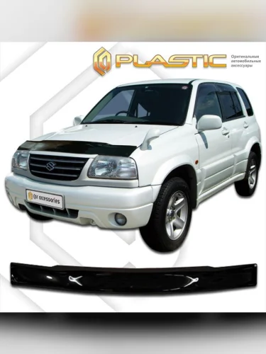 Дефлектор капота Classic черный Suzuki Grand Vitara XL-7 2000-2006