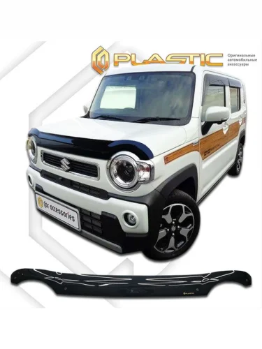 Дефлектор капота Classic черный Suzuki Hustler II поколение, хэтчбек 5 дв., правый руль, рынок Японии 2019 - н.в.