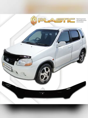 Дефлектор капота Classic черный Suzuki Swift  2000–2004