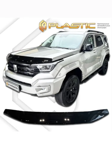 Дефлектор капота Classic черный Tank 400 I поколение, джип/suv 5 дв. 2023 - н.в.