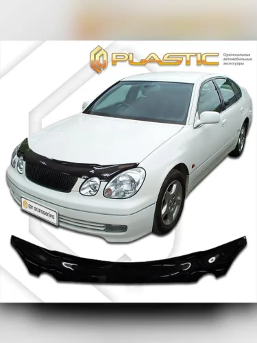 Дефлектор капота Classic черный Toyota Aristo  1997-2004