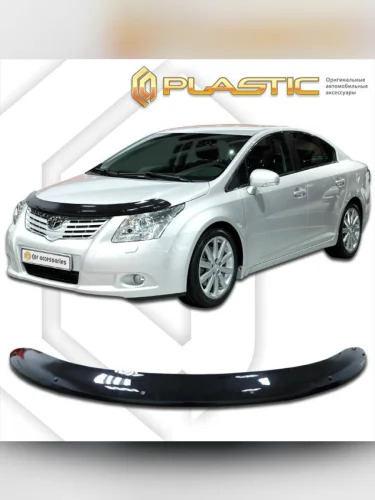Дефлектор капота Classic черный Toyota Avensis  2009–2015
