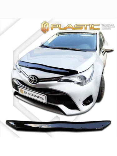 Дефлектор капота Classic черный Toyota Avensis 3 поколение,  2015-2018