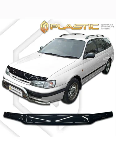 Дефлектор капота Classic черный Toyota Caldina  1992-1997