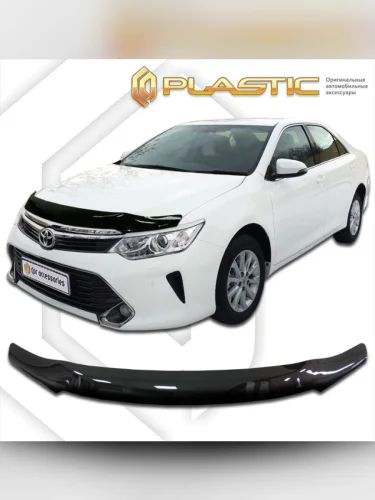 Дефлектор капота Classic черный Toyota Camry  2014–2018