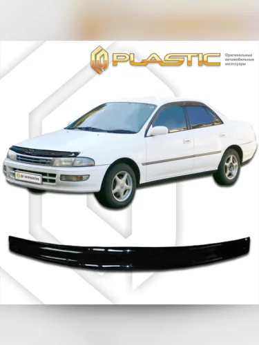 Дефлектор капота Classic черный Toyota Carina  1990-1994