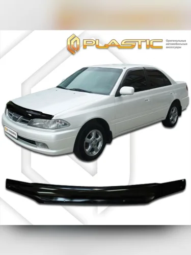 Дефлектор капота Classic черный Toyota Carina  1996-1997