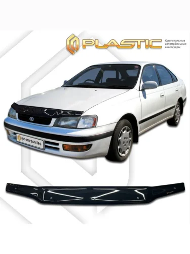 Дефлектор капота Classic черный Toyota Carina E  1992-1997