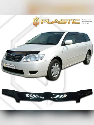 Дефлектор капота Classic черный Toyota Corolla Fielder 2004-2006