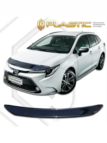 Дефлектор капота Classic черный Toyota Corolla XII поколение, универсал, рынок Японии 2019 - 2022