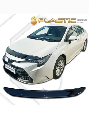 Дефлектор капота Classic черный Toyota Corolla XII поколение, седан, рынок Японии 2019 - 2022