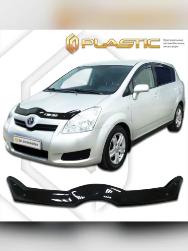 Дефлектор капота Classic черный Toyota Corolla Verso  2004–2009