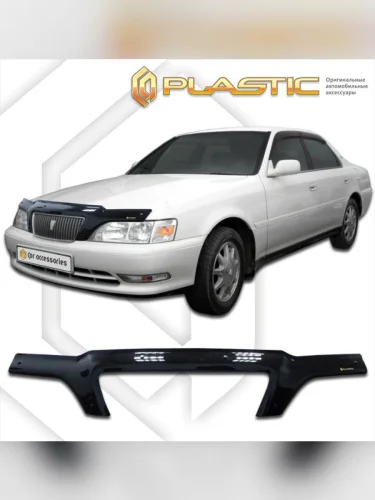 Дефлектор капота Classic черный Toyota Cresta  1996-1998