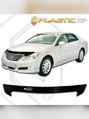 Дефлектор капота Classic черный Toyota Crown  2008–2012