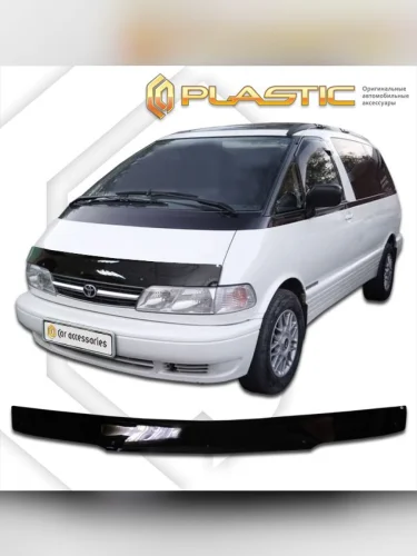 Дефлектор капота Classic черный Toyota Estima Emina  1990-1999
