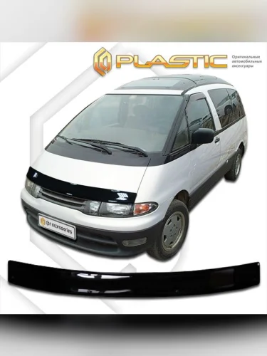 Дефлектор капота Classic черный Toyota Estima Lucida  1992