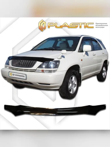 Дефлектор капота Classic черный Toyota Harrier  1997-2002
