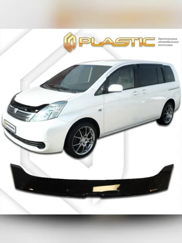 Дефлектор капота Classic черный Toyota Isis  2004–2009