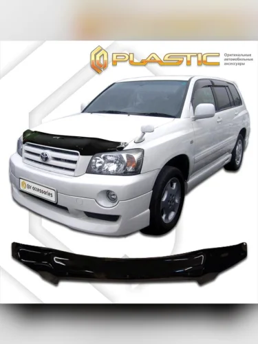 Дефлектор капота Classic черный Toyota Kluger V  2004–2007